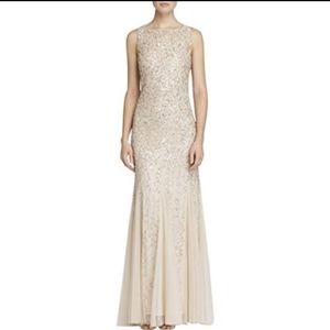 Aidan Mattox beaded gown